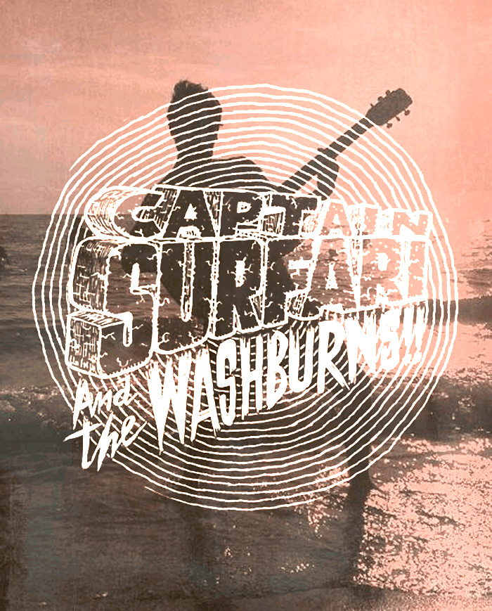 Captain Surfari and The Washburns - Live On The Beach EP