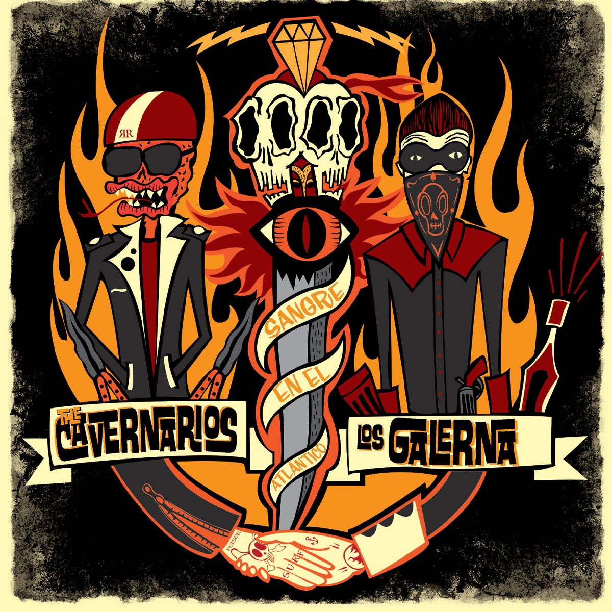 The Cavernarios and Los Galerna - Sangre en el Atlántico