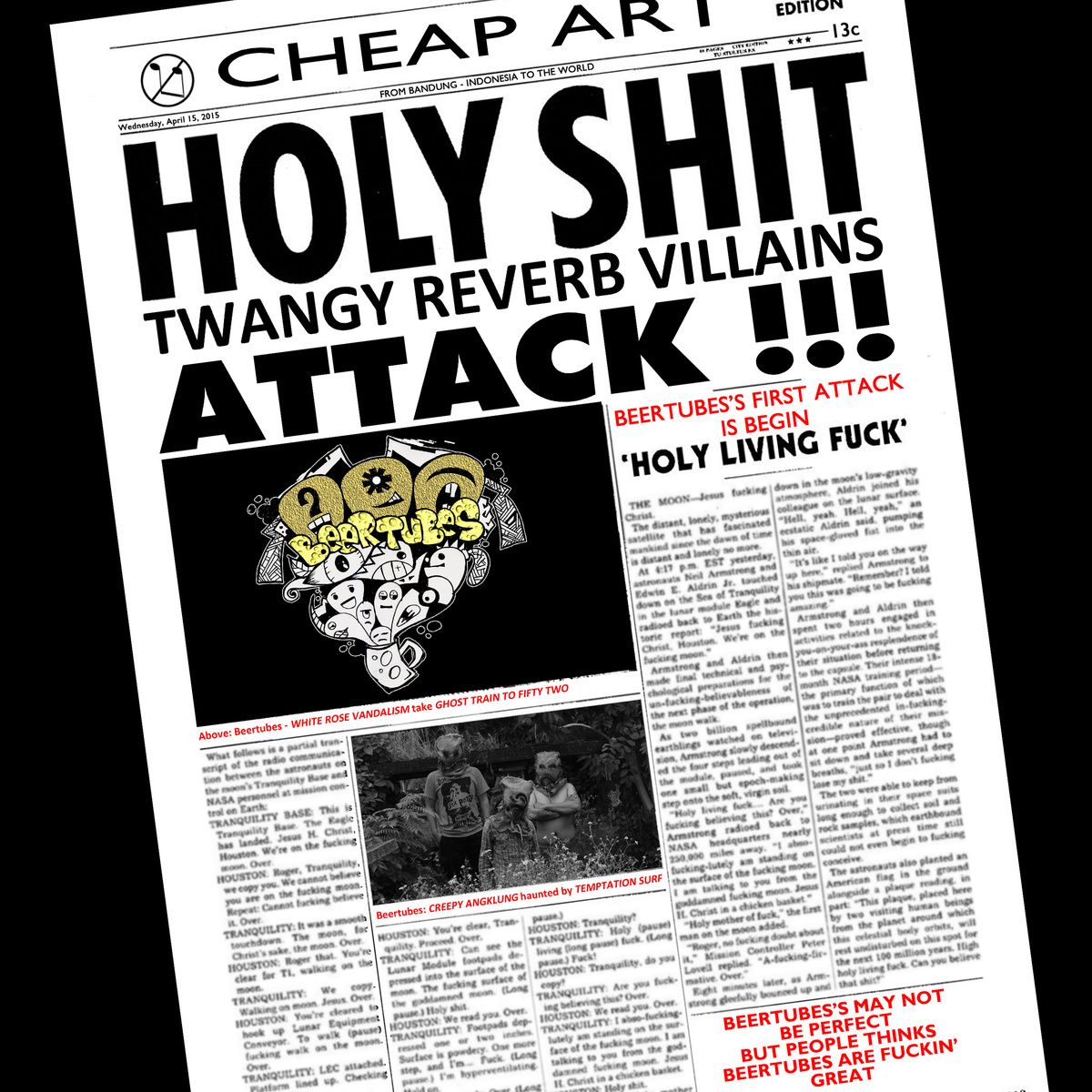 Beertubes - Limited Edition Mini Debut Album