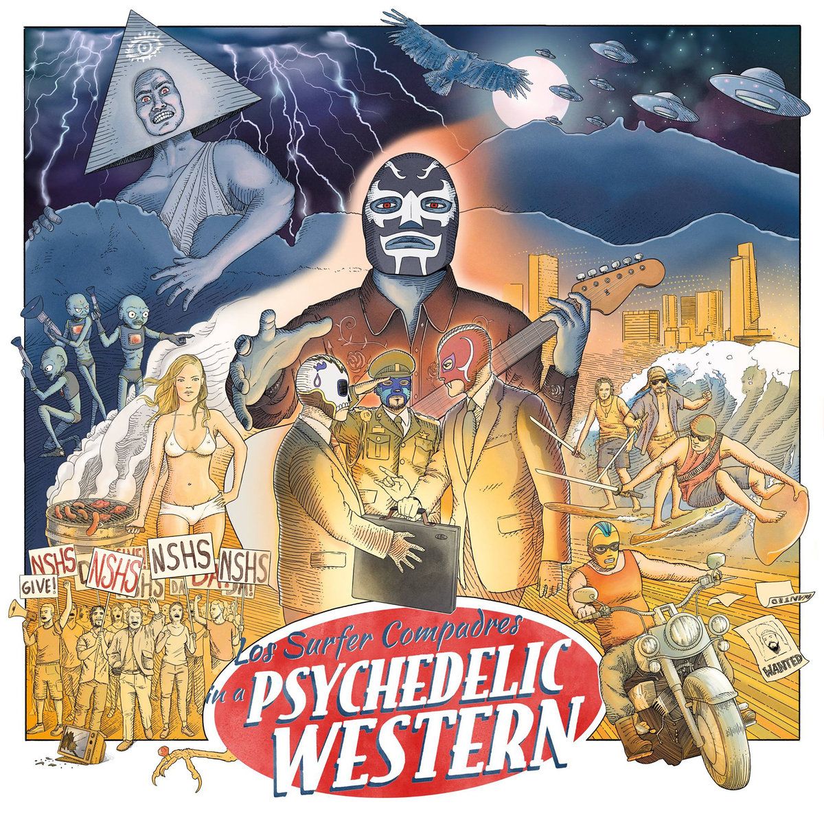 Los Surfer Compadres - Los Surfer Compadres in a Psychedelic Western