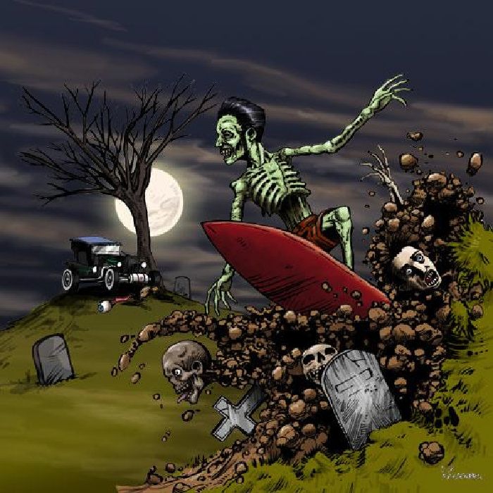 The Aquaholics release Psycho Satanic Surf Party