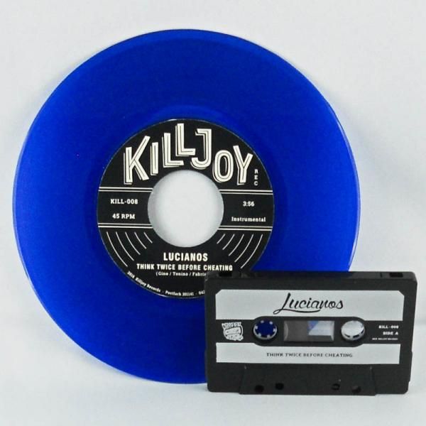 The Lucianos - Think Twice Before Cheating / Dark Angelo 7"