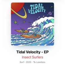 Fake album: Tidal Velocity EP by The Insect Surfers